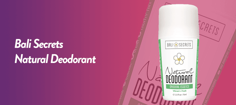 bali secrets natural deodorant